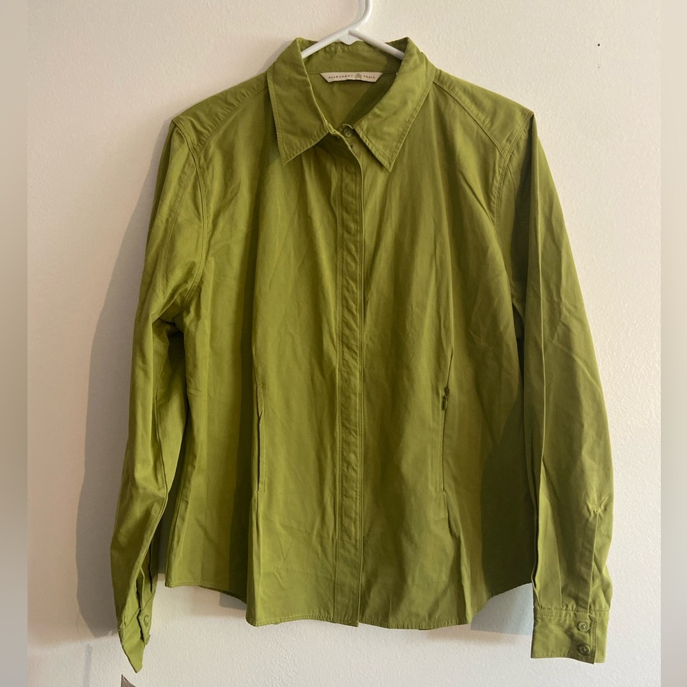 NWT Allegheny Trail Shirt Green XL